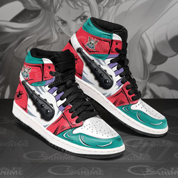 Yamato's kanabo Sneakers Custom Anime Wano Arc One Piece Shoes - 2 - GearAnime