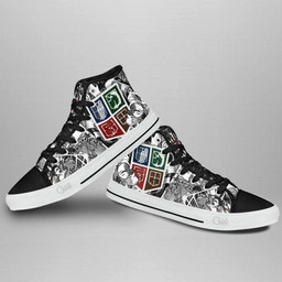 Regiment Badge High Top Shoes Custom Anime Attack On Titan Sneakers - 3 - GearAnime
