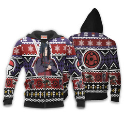 Uchiha Madara Christmas Sweater Custom Xmas Gifts Idea - 2 - GearAnime