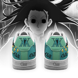Illumi Zoldyck Air Sneakers Custom Hunter X Hunter Anime Shoes - 4 - GearAnime