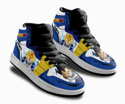 Vegeta Kids Sneakers Custom Anime Dragon Ball Kids Shoes - 3 - GearAnime