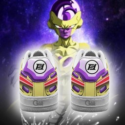 DBZ Gold Frieza Air Sneakers Power Custom Anime Dragon Ball Shoes - 4 - GearAnime