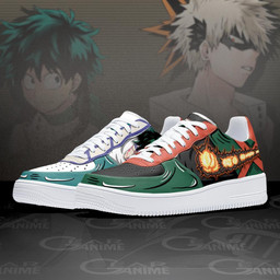 Deku and Bakugo Air Sneakers Custom My Hero Academia Anime Shoes - 2 - GearAnime