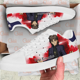 Fate Zero Kirei Kotomine Skate Sneakers Custom Anime Shoes - 2 - GearAnime