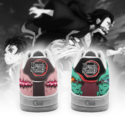 Nezuko and Tanjiro Air Sneakers Custom Skills Demon Slayer Anime Shoes - 3 - GearAnime