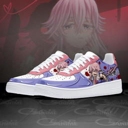 Yuno Gasai Air Sneakers Custom Anime Future Diary Shoes - 2 - GearAnime