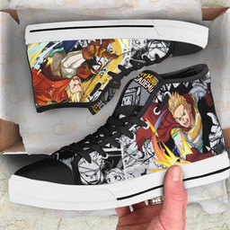 Mirio Togata High Top Shoes Custom Anime My Hero Academia Sneakers - 2 - GearAnime