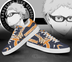Kei Tsukishima Skate Shoes Custom Haikyuu Anime Shoes - 3 - GearAnime