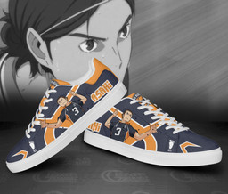 Asahi Azumane Skate Shoes Custom Haikyuu Anime Shoes - 3 - GearAnime