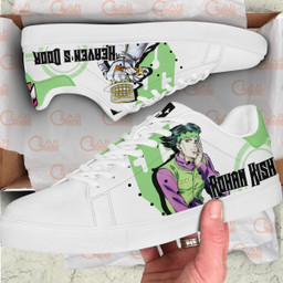 Rohan Kishibe Skate Sneakers Custom Anime Jojo's Bizarre Adventure Shoes - 2 - GearAnime
