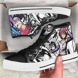Gowther High Top Shoes Custom Manga Anime Seven Deadly Sins Sneakers - 2 - GearAnime