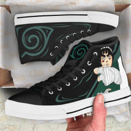 Rock Lee Drunken High Top Shoes Custom Anime Sneakers - 4 - GearAnime