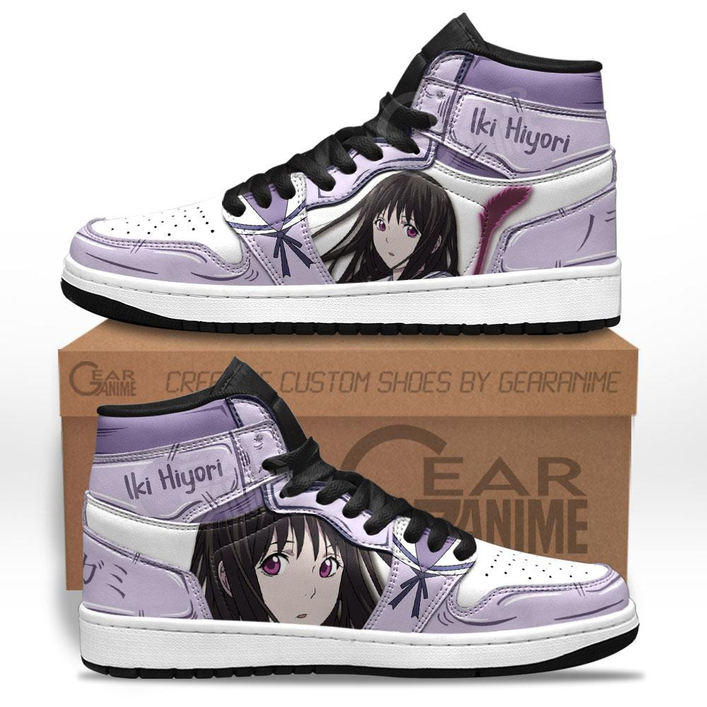 Noragami Iki Hiyori Sneakers Custom Anime Shoes - 1 - GearAnime