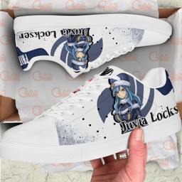 Fairy Tail Juvia Lockser Skate Sneakers Custom Anime Shoes - 2 - GearAnime