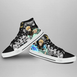 Luck Voltia High Top Shoes Custom Black Clover Anime Sneakers - 4 - GearAnime