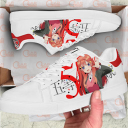5-Toubun no Hanayome Itsuki Nakano Skate Sneakers Custom Anime Shoes - 2 - GearAnime