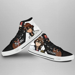 Akame ga Kill Tatsumi High Top Shoes Custom Anime Sneakers - 3 - GearAnime
