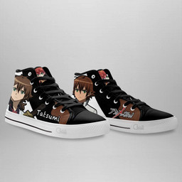Akame ga Kill Tatsumi High Top Shoes Custom Anime Sneakers - 4 - GearAnime