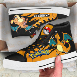 Pokemon Charizard High Top Shoes Custom Anime Sneakers - 2 - GearAnime