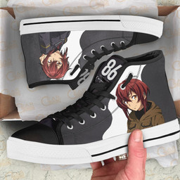 86 Eighty Six Kurena Kukumila High Top Shoes Custom Anime Sneakers - 2 - GearAnime