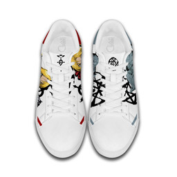 Fullmetal Alchemist Elric Brothers Skate Sneakers Custom Anime Shoes - 4 - GearAnime
