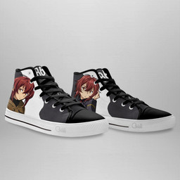 86 Eighty Six Kurena Kukumila High Top Shoes Custom Anime Sneakers - 4 - GearAnime
