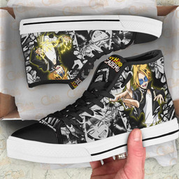 Denki Kaminari High Top Shoes Custom Anime My Hero Academia Sneakers - 2 - GearAnime