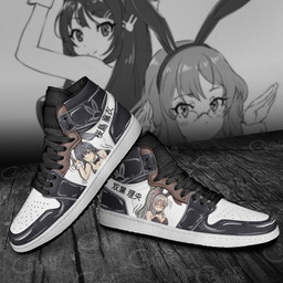 Rio Futaba and Sakurajima Mai Sneakers Custom Bunny Girls Anime Shoes - 4 - GearAnime