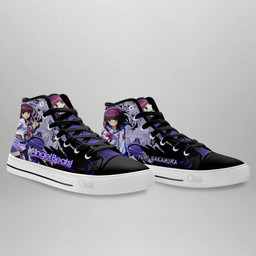 Angel Beats Yuri Nakamura High Top Shoes Custom Manga Anime Sneakers - 4 - GearAnime
