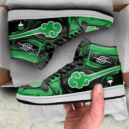 Akt Sneakers Green Custom Anime Shoes - 3 - GearAnime