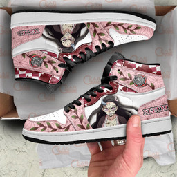 Nezuko Demon Form Sneakers Custom Demon Slayer Anime Shoes - 2 - GearAnime
