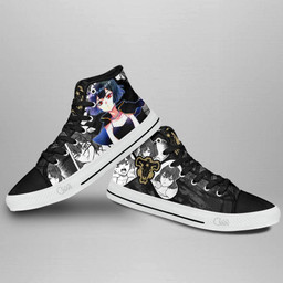 Secre Swallowtail High Top Shoes Custom Manga Black Clover Anime Sneakers - 3 - GearAnime