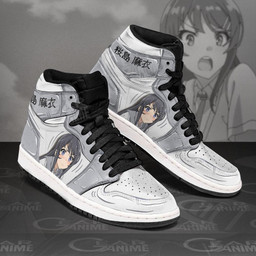 Mai Sakurajima Sneakers Custom Bunny Girl Senpai Anime Shoes - 2 - GearAnime