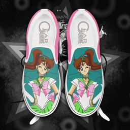 Sailor Jupiter Slip On Sneakers Anime Sailor Moon Custom Shoes - 1 - GearAnime