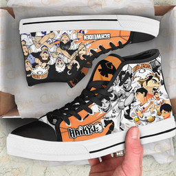 Schweiden Adlers High Top Shoes Custom Manga Anime Haikyuu Sneakers - 2 - GearAnime