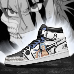 Bleach Grimmjow Jaegerjaquez Sneakers Custom Anime Shoes - 4 - GearAnime