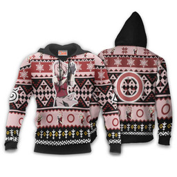 Haruno Sakura Ugly Christmas Sweater Custom Xmas Gifts Idea - 3 - GearAnime
