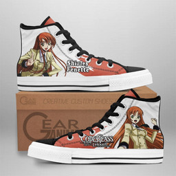 Code Geass Shirley Fenette High Top Shoes Custom Anime Sneakers - 1 - GearAnime