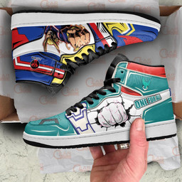 All Might and Deku Sneakers Custom One For All My Hero Academia Shoes - 4 - GearAnime