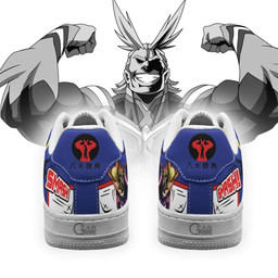 All Might One For All Air Sneakers Custom Anime My Hero Academia Shoes - 3 - GearAnime