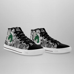 Military Police Regiment High Top Shoes Custom Anime Attack On Titan Sneakers - 4 - GearAnime
