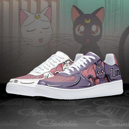 Luna and Artemis Air Sneakers Custom Anime Sailor Moon Shoes - 2 - GearAnime