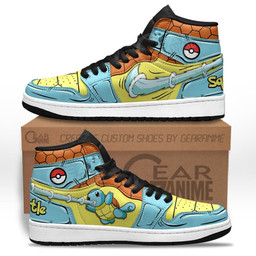 Pokemon Squirtle Sneakers Custom Anime Shoes - 1 - GearAnime