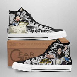 Charmy Papittson High Top Shoes Custom Black Clover Anime Sneakers - 1 - GearAnime
