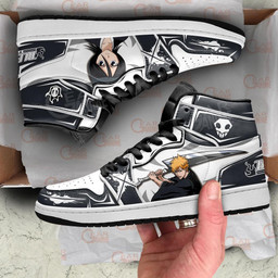 Ichigo Kurosaki And Rukia Kuchiki Sneakers Custom Anime Bleach Shoes - 2 - GearAnime