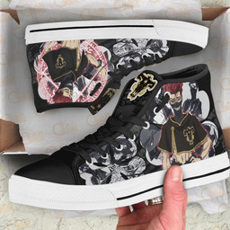 Zora Ideale High Top Shoes Custom Manga Anime Black Clover Sneakers - 2 - GearAnime