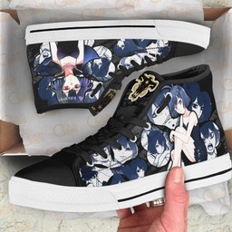 Secre Swallowtail High Top Shoes Custom Manga Anime Black Clover Sneakers - 2 - GearAnime