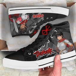Berserk Casca High Top Shoes Custom Anime Sneakers - 2 - GearAnime