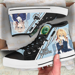 Violet Evergarden High Top Shoes Custom Anime Sneakers - 2 - GearAnime