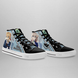 Violet Evergarden High Top Shoes Custom Anime Sneakers - 4 - GearAnime